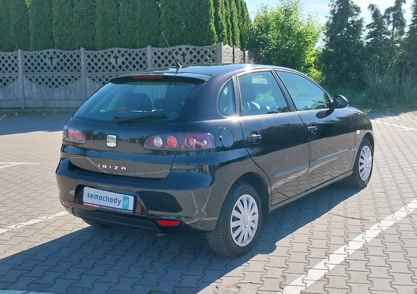 Seat Ibiza cena 14400 przebieg: 125000, rok produkcji 2009 z Sieraków małe 667